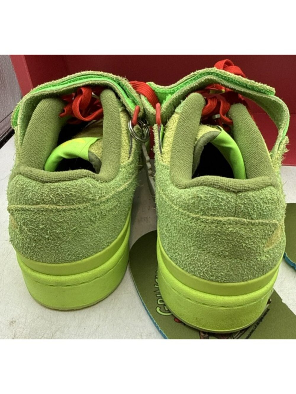 Adidas Forum Low the Grinch OPT1 Size 8 Men Size 9 Women’s - Picture 15 of 16